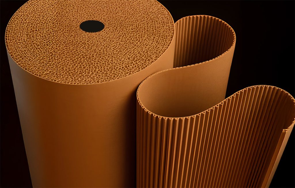ROLLO DE CARTON CORRUGADO